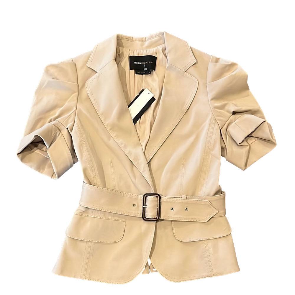 BCBGmaxazria NWT khaki blazer, XS